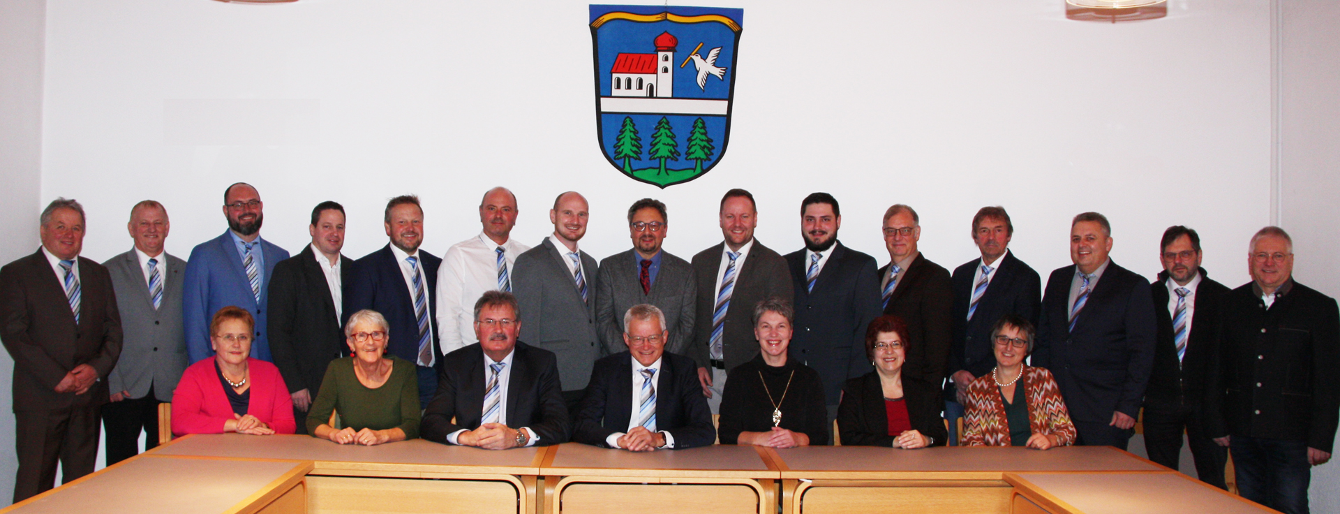 Gruppenfoto vom Wegscheider Marktgemeinderat 2023-2026