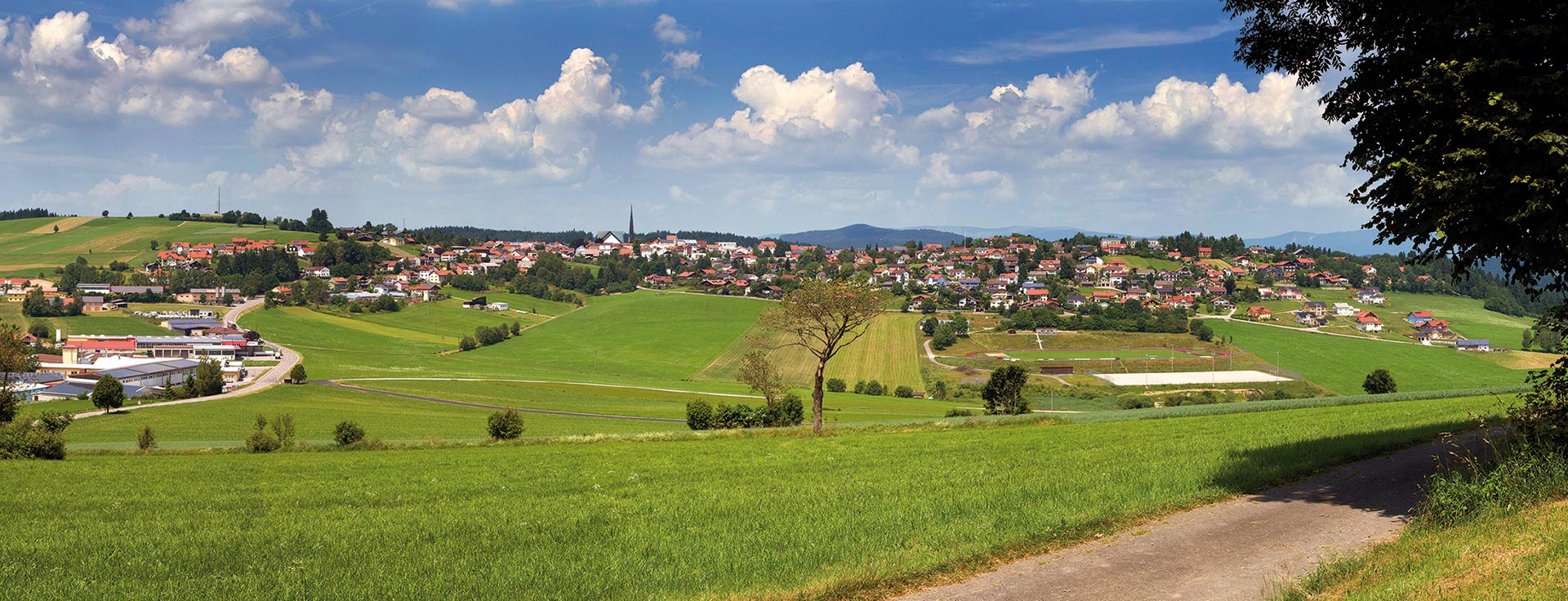 Landschaft Markt Wegscheid